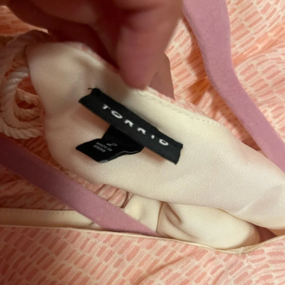 Torrid Pink Dress, 2x - Picture 7 of 9